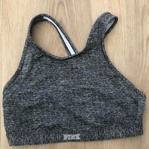 VS PINK ultimate high neck sports bra